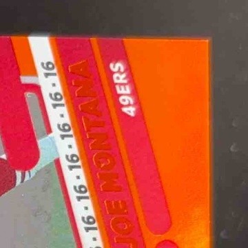 2021 Panini Donruss Joe Montana Jersey Number 15/16 #57 San Francisco 49ers