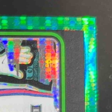 2021 Contenders Optic Stefon Diggs Winning Tickets Green Pulsar 21/30 Buffalo