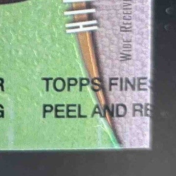 1998 Topps Finest Hines Ward #148 RC Pittsburgh Steelers