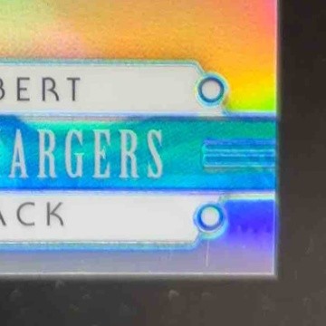 2020 Panini Honors Justin Herbert 2004 Rookies 27/70 #3 RC Los Angeles Chargers