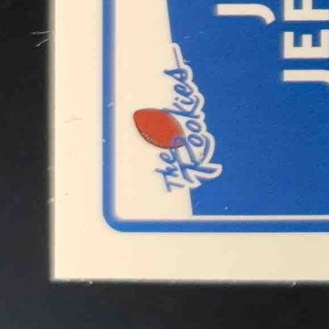 2020 Donruss Optic Justin Jefferson The Rookies #TR-JUJ RC Minnesota Vikings