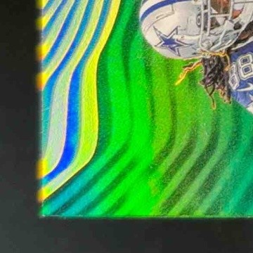 2022 Panini Illusions CeeDee Lamb Trophy Collection Green 7/10 26 Dallas Cowboys