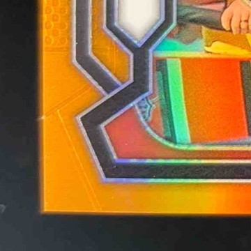 2023 Panini Prizm Tee Higgins Orange 214/249 #61 Cincinnati Bengals