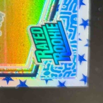 2023 Donruss Optic Jaxon Smith-Njigba Blue Stars Prizm 293 Rated Rookie Seahawks