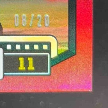 2023 Panini Score A.J. Brown Red Zone /20 #243 Philadelphia Eagles