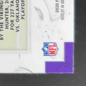 2020 Donruss Optic Justin Jefferson Rookie Elite Series RC Minnesota Vikings