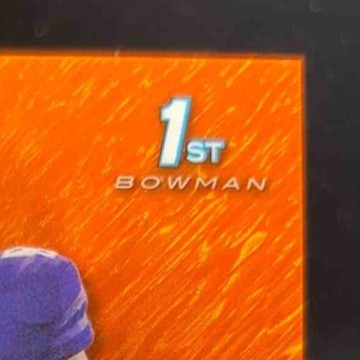 2023 Bowman University Chrome Bralen Trice Orange Refractor 11/25 #106 Huskies