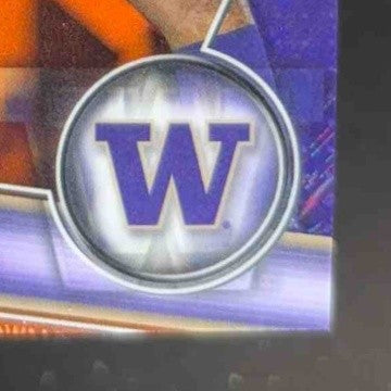 2023 Bowman University Chrome Bralen Trice Orange Refractor 11/25 #106 Huskies