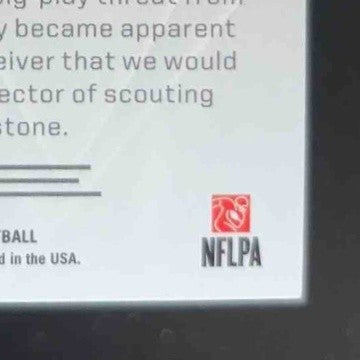 2020 Illusions Van Jefferson Trophy Collection Green 7/10 32 RC Los Angeles Rams