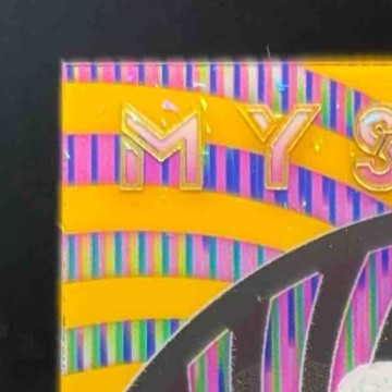 2023 Panini Illusions De'Von Achane Mystique Gold 21/25 #9 RC Miami Dolphins