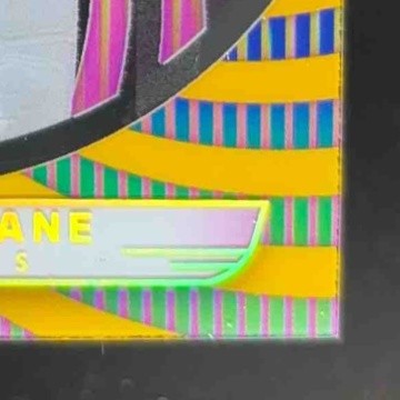 2023 Panini Illusions De'Von Achane Mystique Gold 21/25 #9 RC Miami Dolphins