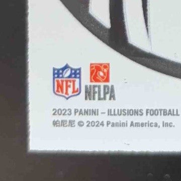 2023 Panini Illusions De'Von Achane Mystique Gold 21/25 #9 RC Miami Dolphins