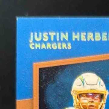 2020 Donruss Justin Herbert Rookie Gridiron Kings Studio Series 31/100 Chargers