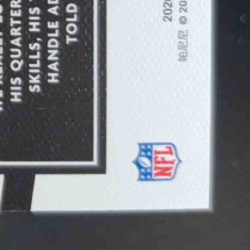 2020 Donruss Justin Herbert Rookie Gridiron Kings Studio Series 31/100 Chargers