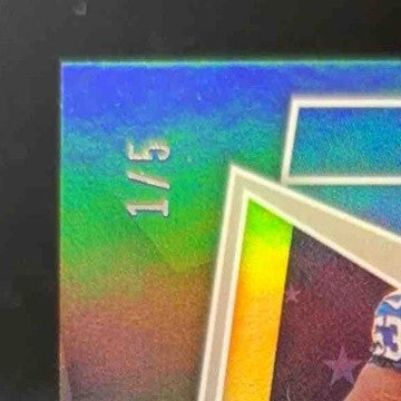 2022 Panini Rookies & Stars Shaquille Leonard Black Blue 1/5 Indianapolis Colts