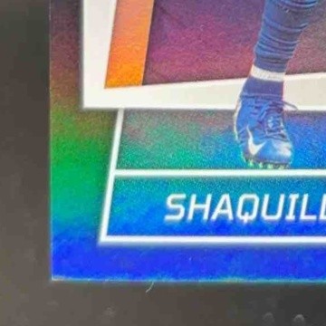 2022 Panini Rookies & Stars Shaquille Leonard Black Blue 1/5 Indianapolis Colts