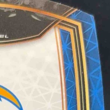 2020 Select Justin Herbert Purple Prizm Die Cut 244 Club RC Los Angeles Chargers