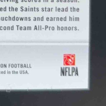 2022 Panini Immaculate Collection Alvin Kamara /99 #60 New Orleans Saints