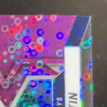 2022 Panini Mosaic Zack Martin No Huddle Purple /50 #233 San Francisco 49ers