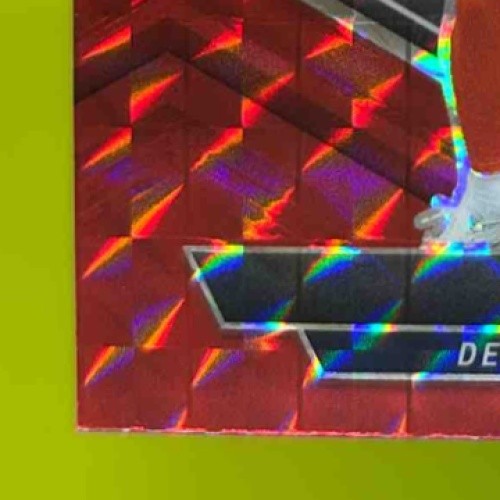 2024 Panini Mosaic Bo Nix Red Prizm #312 RC Denver Broncos