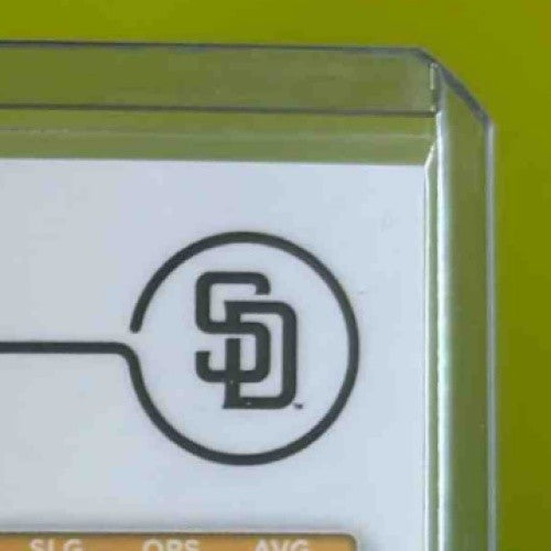 2024 Topps Chrome Update Jackson Merrill Rookie Auto Lava Lamp Green/Yellow /85