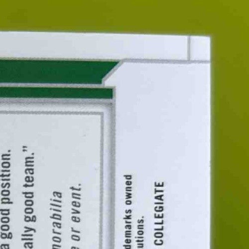 2024 National Treasures Collegiate Football Bo Nix Combo Materials /25 RC Ducks