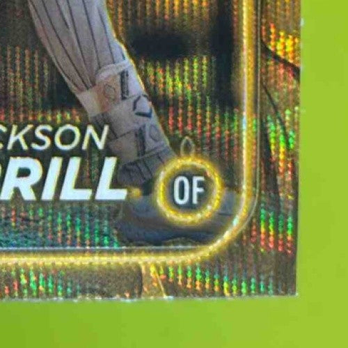 2024 Topps Gilded Collection Jackson Merrill Gold Wave Refractor 05/75 RC Padres