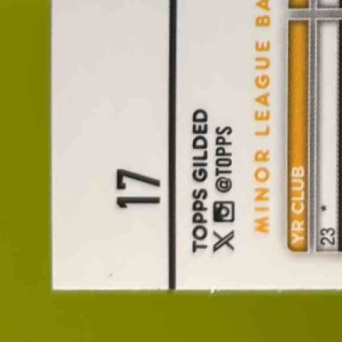 2024 Topps Gilded Collection Jackson Merrill Gold Wave Refractor 05/75 RC Padres