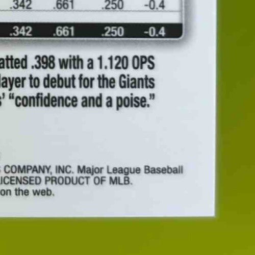 2024 Topps Gilded Collection Luis Matos Gold Lava Refractor 1/10 RC SF Giants