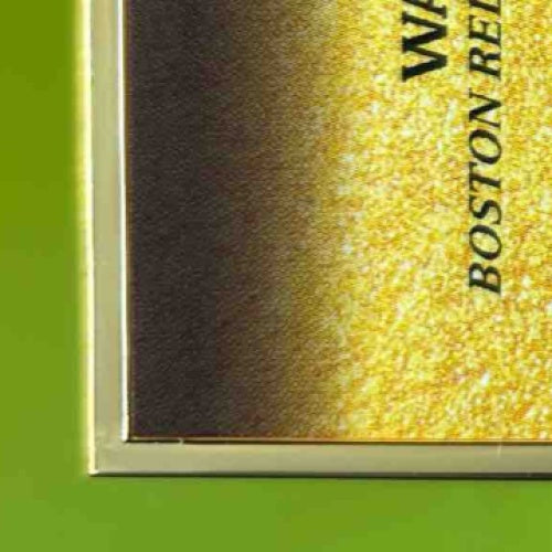 2024 Topps Gilded Collection Wade Boggs Gold Framed Hall of Fame Auto Emerald/25