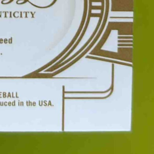 2023 Panini Flawless Mark Grace Signatures Emerald 5/5 #FS-MG Auto Chicago Cubs