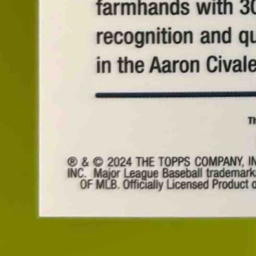 2024 Topps Chrome Update Kyle Manzardo Auto Blue RayWave Refractor 23/150 RC