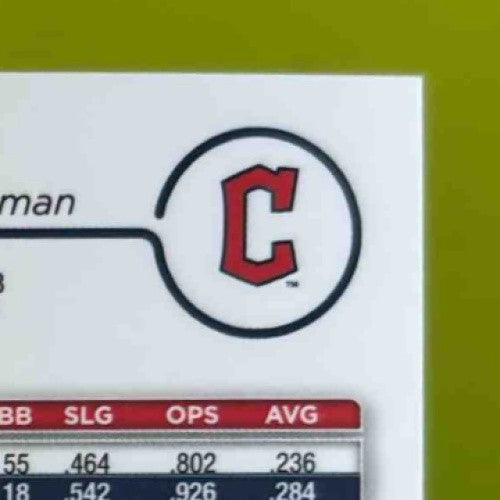 2024 Topps Chrome Update Kyle Manzardo Auto Blue RayWave Refractor 23/150 RC