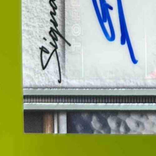 2023 Topps Museum Collection Gunnar Henderson Signature Swatches Dual Relic Auto