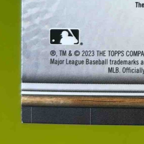 2023 Topps Museum Collection Gunnar Henderson Signature Swatches Dual Relic Auto