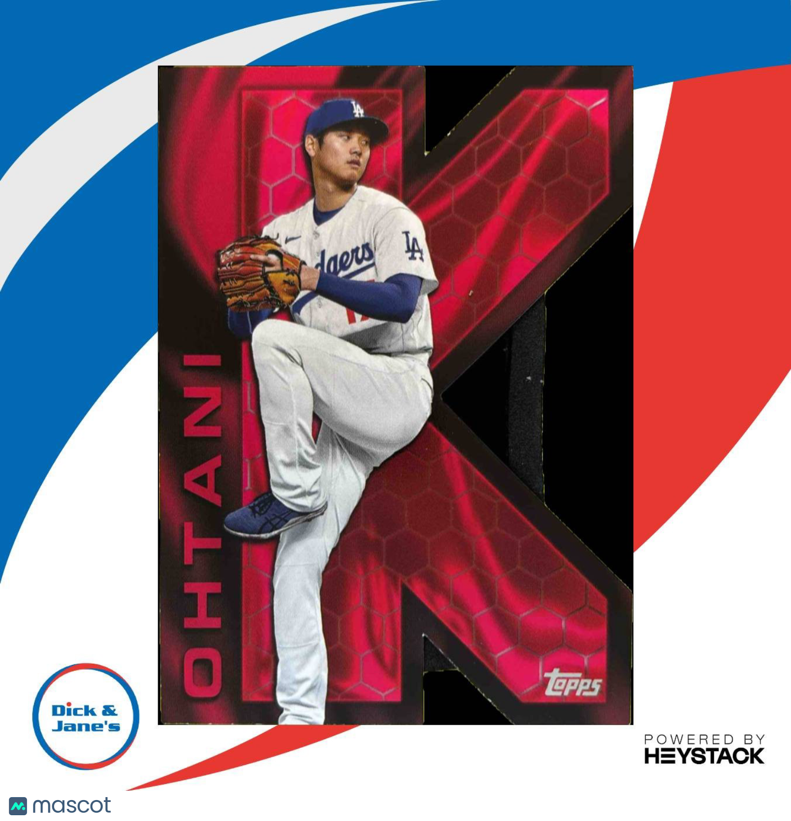 2025 Topps K Zone #KZ-11 Shohei Ohtani SP - Los Angeles Dodgers Short Print