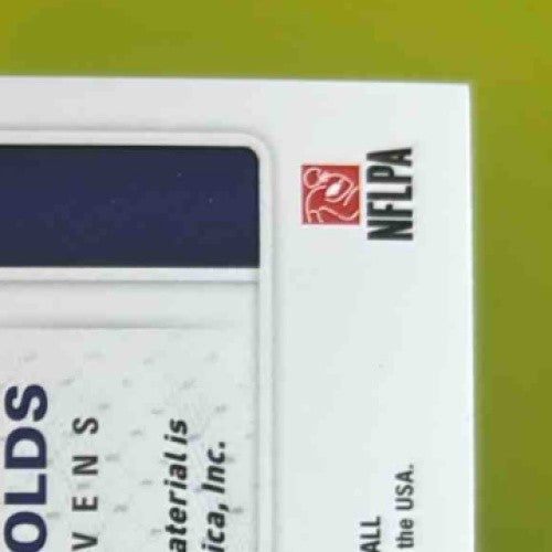 2017 Panini Score Keenan Reynolds Franchise Fabric #22 Baltimore Ravens