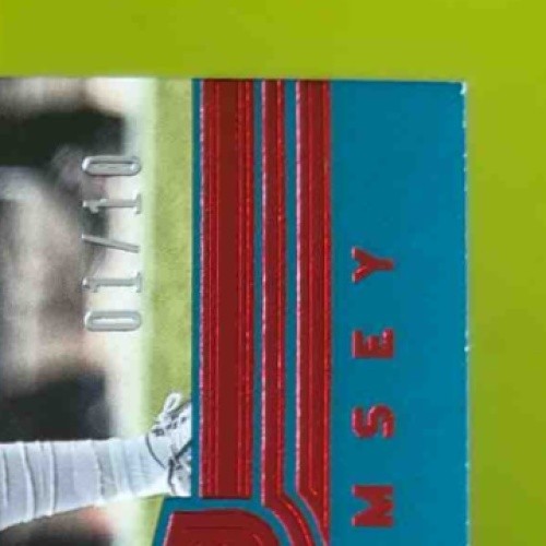 2017 Panini Plates & Patches Jalen Ramsey Red /10 #46 Jacksonville Jaguars