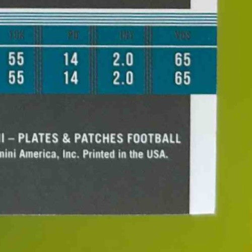 2017 Panini Plates & Patches Jalen Ramsey Red /10 #46 Jacksonville Jaguars