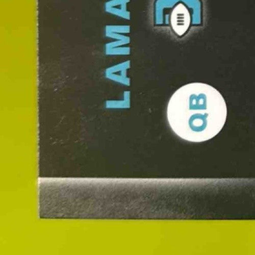 2019 Panini Donruss Lamar Jackson Threads Red #T-7 Baltimore Ravens