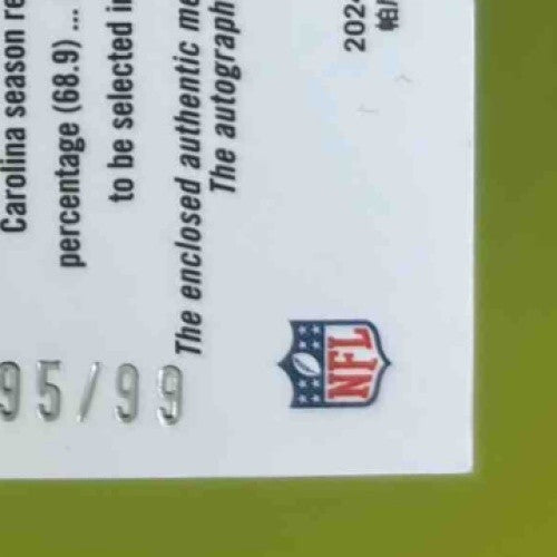 2024 Phoenix Spencer Rattler Rookie Phenom Jerseys Auto Red 95/99 MEM RC