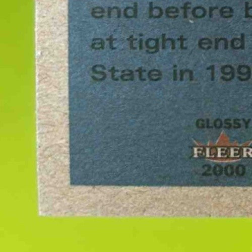 2000 Fleer Tradition GLOSSY Tom Brady RC / Stachelski 352 New England Patriots