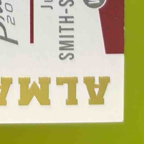 2019 Panini Prestige Juju Smith-Schuster Alma Mater Relics Prime PATCH 22/50