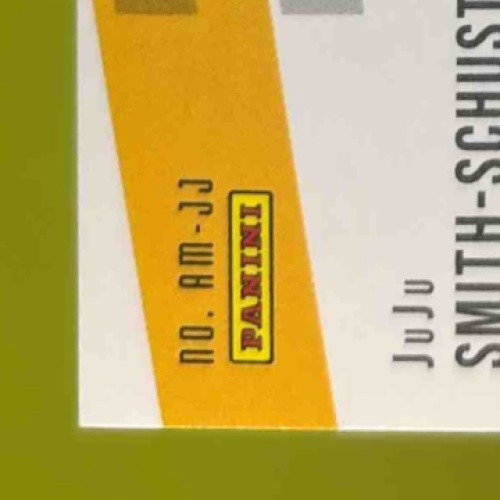 2019 Panini Prestige Juju Smith-Schuster Alma Mater Relics Prime PATCH 22/50