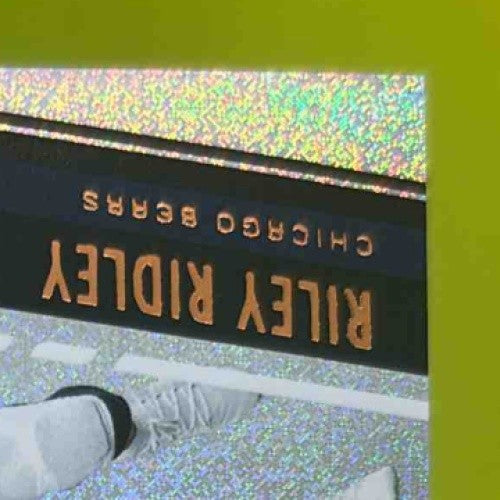 2019 Panini Unparalleled Riley Ridley Rookie Jersey Auto #332 RC Chicago Bears