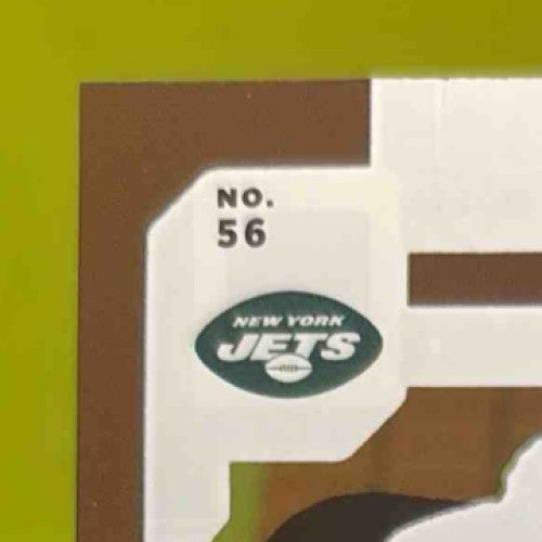 2022 Clearly Donruss Garrett Wilson Rated Rookie Auto Purple /175 New York Jets