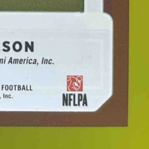 2022 Clearly Donruss Garrett Wilson Rated Rookie Auto Purple /175 New York Jets