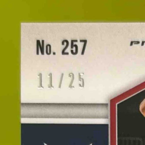 2020-21 Panini Mosaic LaMelo Ball White 11/25 #257 RC Charlotte Hornets