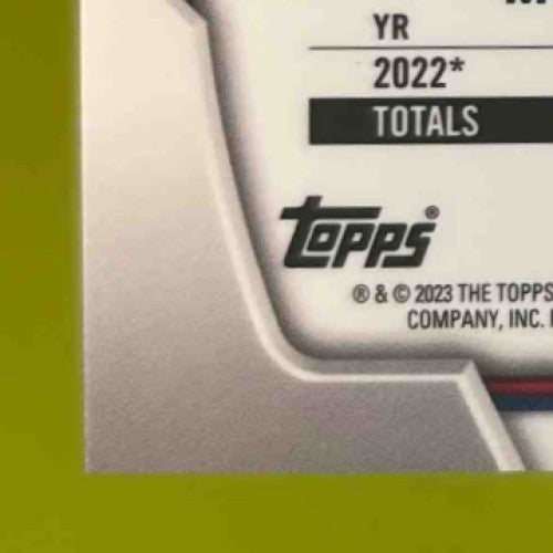 2023 Bowman Gleider Figuereo Chrome Auto Refractor 269/499 #CPA-GF 1st Prospect