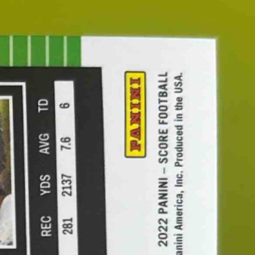 2022 Score Eric Dickerson Signatures Gold Zone 2/50 #160 Auto Los Angeles Rams